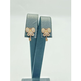 Сережки из красного золота